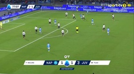 Serie A: Napoli vs Juventus, Golo 2-1 R. Højlund (2025-2026)