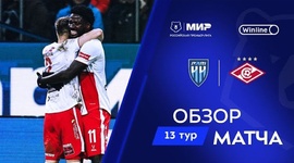 Premier Liga: Nizhny Novgorod 0 - 2 Spartak (2024-2025)