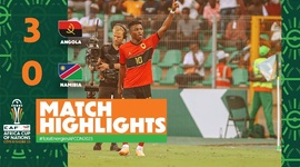 CAN: Angola 3 - 0 Namíbia (2023)