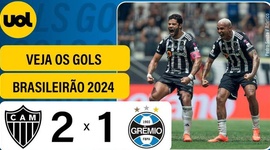 Brasileirão: Atlético-MG 2 - 1 Grêmio (2024)