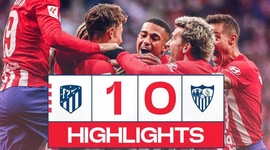 La Liga: Atlético Madrid 1 - 0 Sevilla (2023-2024)