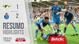 Liga Portugal Betclic: Moreirense 1 - 2 FC Porto (2023-2024)