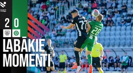Virsliga: Valmiera FK 3 - 0 FS Metta LU (2024)
