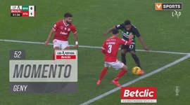Liga Portugal Betclic: Sporting vs Santa Clara, Jogada Geny, 52' (2024-2025)