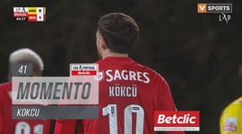 Liga Portugal Betclic: Arouca vs Benfica, Jogada Kokcu, 41' (2024-2025)