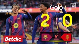 La Liga: Barcelona vs Mallorca, Golo 2-0 Yamal (2025-2026)