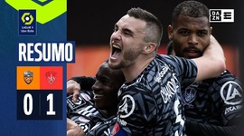 Ligue 1: Lorient 0 - 1 Stade Brest (2023-2024)