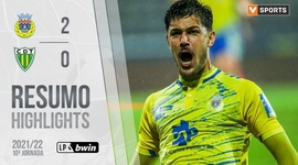 Liga Portugal Bwin: Arouca 2 - 0 Tondela (2021-2022)