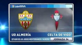 Liga BBVA: Almería 2 - 4 Celta de Vigo (2013-2014)