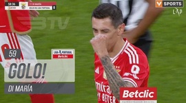 Liga Portugal Betclic: Benfica vs Portimonense, Golo 3-0 Di María (2023-2024)