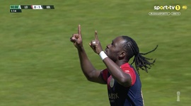 Liga Portugal 2 Meu Super: Leixões vs U. Leiria, Golo 0-1 P. Mbina (2024-2025)