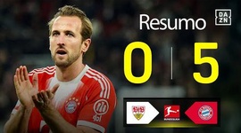 Bundesliga: Estugarda 0 - 5 Bayern München (2025-2026)