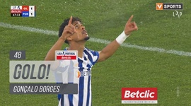 Liga Portugal Betclic: Gil Vicente vs FC Porto, Golo 1-1 Gonçalo Borges (2024-2025)