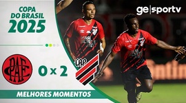 Copa do Brasil: Pouso Alegre 0 - 2 Athletico-PR (2025)