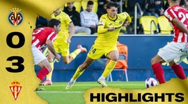 La Liga2: Villarreal 0 - 3 Sporting Gijón (2023-2024)