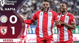 Super Ligi: Rizespor 0 - 1 Samsunspor (2024-2025)