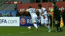 Liga Europa: Plzen 1 - 1 Shakhtar (2013-2014)