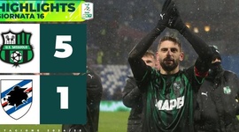Serie B: Sassuolo 5 - 1 Sampdoria (2024-2025)