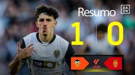 La Liga: Valência 1 - 0 Mallorca (2024-2025)