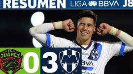 Liga MX: FC Juárez 0 - 3 Monterrey (2023-2024)
