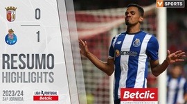 Liga Portugal Betclic: Sp. Braga 0 - 1 FC Porto (2023-2024)