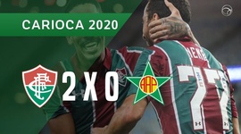 Campeonato Carioca: Fluminense 2 - 0 Portuguesa-RJ (2020)