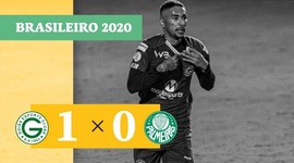 Brasileirão: Goiás 1 - 0 Palmeiras (2020)