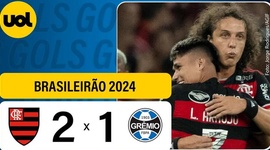 Brasileirão: Flamengo 2 - 1 Grêmio (2024)