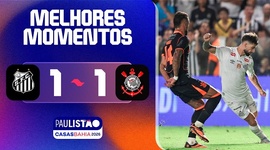 Campeonato Paulista: Santos 1 - 1 Corinthians (2026)