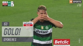 Liga Portugal Betclic: Sporting vs Rio Ave, Golo 3-0 Gyokeres (2024-2025)