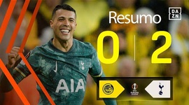 Liga Europa: Bodo 0 - 2 Tottenham (2024-2025)