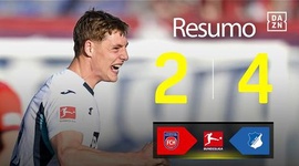 Bundesliga: Heidenheim 2 - 4 1899 Hoffenheim (2025-2026)