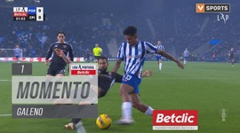 Liga Portugal Betclic: FC Porto vs Casa Pia, Jogada Galeno, 1' (2024-2025)