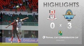 CAF Confederation Cup: Zanaco FC 0 - 3 Pyramids FC (2019-2020)