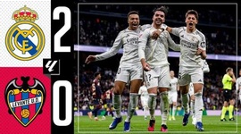 La Liga: Real Madrid 2 - 0 Levante (2025-2026)