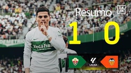 La Liga: Elche 1 - 0 Valência (2025-2026)