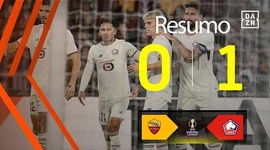 Liga Europa: Roma 0 - 1 Lille (2025-2026)