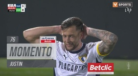 Liga Portugal Betclic: Famalicão vs Moreirense, Jogada Justin, 76' (2024-2025)