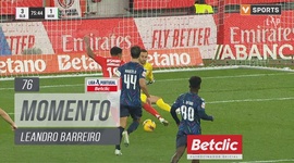 Liga Portugal Betclic: Benfica vs Moreirense, Jogada Leandro Barreiro, 76' (2024-2025)