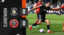 Championship: Luton Town 0 - 0 Sheffield Utd (2021-2022)