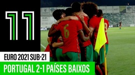 Qualificação Europeu Sub-21: Portugal 2 - 1 Holanda (2021)