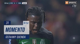 Allianz Cup: Sporting vs Benfica, Jogada Geovany Quenda, 31' (2024-2025)