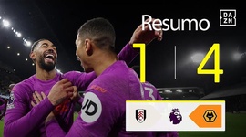 Premier League: Fulham 1 - 4 Wolves (2024-2025)