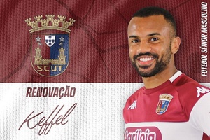 Torreense: Keffel Resende renova contrato e inicia segunda temporada no clube
