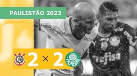 Campeonato Paulista: Corinthians 2 - 2 Palmeiras (2023)