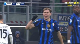 Serie A: Inter vs Parma, Golo 2-0 N. Barella (2024-2025)
