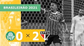 Brasileirão: Palmeiras 0 - 3 São Paulo (2021)