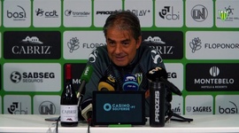 Natxo González fez a antevisão ao jogo do Tondela frente ao Sporting da I Liga