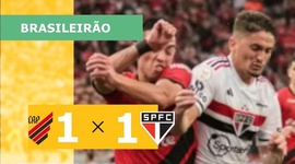 Brasileirão: Athletico-PR 1 - 1 São Paulo (2023)
