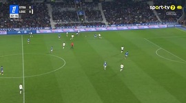 Ligue 1: Strasbourg vs Lille, Golo 1-0 E. Emegha (2025-2026)